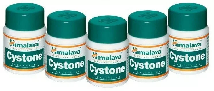 5 pack X Himalaya Herbal Cystone 60 Tabs FREE SHIP