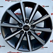 4 cerchi lega ford c-max focus r16 antracite spazzolato personalizzato lt003690
