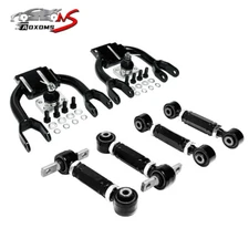 Front Upper Control Arms + Rear Camber Toe Arm for Civic EG 92-95 Integra 94-01
