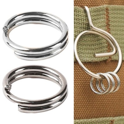 Schlüsselanhänger Schlüsselanhänger Schlüsselbund 10pcs 8mm Camping Neu