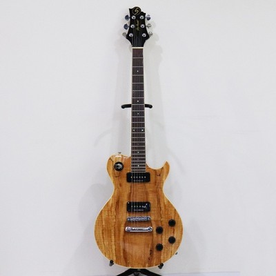 Greg Bennett Av-5 Les Paulelectric Guitar S070210696 Spalted Maple Vintage