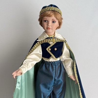 Michael Rott Limited Edition Porcelain Doll-141/600, 30  Prince Collectible.