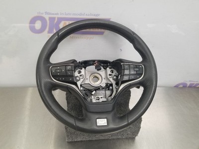 19 LEXUS ES350 F SPORT STEERING WHEEL BLACK LEATHER HEATED LEFT DRIVER