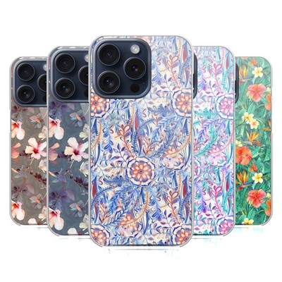 OFFICIAL MICKLYN LE FEUVRE FLORALS HARD BACK CASE FOR APPLE iPHONE PHONES