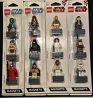 LEGO STAR WARS MAGNET 4pc SET 852843 4548070 4585396 4553067 NEW