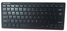TECKNET Wireless Keyboard for Laptop PC Windows Mac Chrome OS, Black