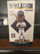 NEW Hank Aaron 50th Anniversary BOBBLEHEAD 1969 NL West Division Title NAPA SGA
