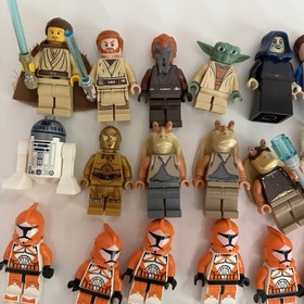 Lego 7676 7964 8093 75002 8018 9488 8014 75000 7913 Star Wars Minifigures Lot