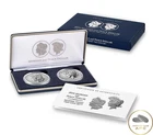 2024 S Reverse Proof $1 Morgan and Peace American Silver Dollar 2pc Set Box OGP;