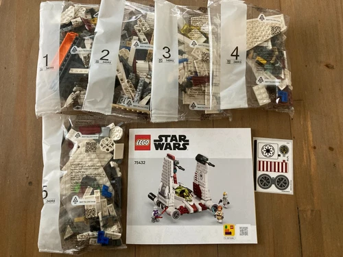 LEGO 75432 Star Wars: V-19 Torrent Starfighter - NO MINIFIGURES - Ship Only!