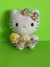 TY Hello Kitty by Sanrio - 2015 Hello Kitty Easter, Holding Chick-Egg