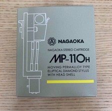 NAGAOKA MP-110H MP Type Stereo Cartridge with Headshell - Brand New Sealed