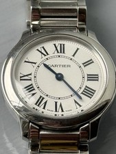 Cartier Ronde Must de Cartier Watch Quartz 36mm Silver Roman Dial Steel 362934DY