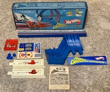 Hot Wheels Vintage Thrill Drivers Corkscrew Set W Instructions Decal Sheet Hot Wheels Vintage Thrill Drivers Corkscrew Set W Instructions Decal Sheet