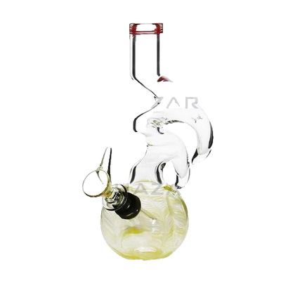 #ad Two Hook Water Pipe w Slide Yellow 6quot; $24.99