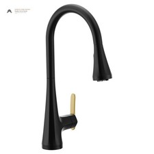 Moen FS7235BL one-handle high arc pulldown kitchen faucet Matte Black