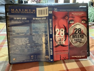 28 Days Later / 28 Weeks Later Used 2-Disc DVD 2009 Zombie Horror Free USA Ship