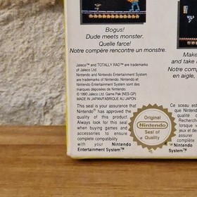 TOTALLY RAD JEU NINTENDO NES BOITE + JEU SANS NOTICE PAL FRA TBE JALECO RETRO