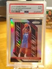 SHAI GILGEOUS-ALEXANDER 2018 PRIZM SILVER ROOKIE RC #184 PSA 9 MINT! OKC THUNDER
