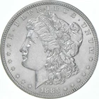 AU+ 1885 (P) Morgan Silver Dollar (1 coin) *9845
