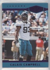 2018 Panini Plates & Patches Purple 28/30 Calais Campbell #87 w5b