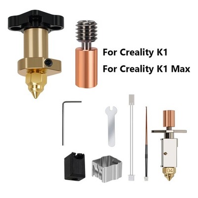 For Creality K1/ K1 Max Hotend Kit Upgrade Heating Block Kit 3D Printer Part ADE