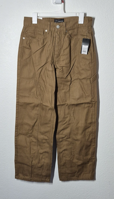 #ad #ad Original Use Pants Mens 30x32 Brown Relaxed Carpenter Reinforced Knee NEW $7.99