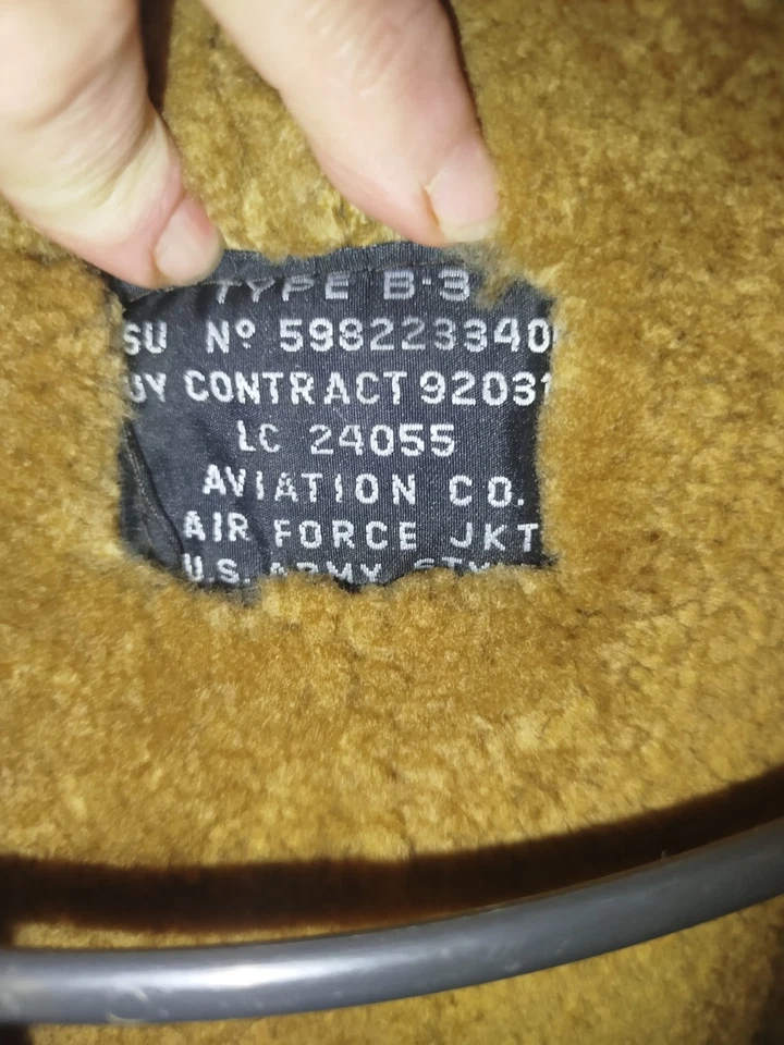 Bomberjacke Fliegerjacke Typ B3 Pilotenjacke - Bild 2 von 4