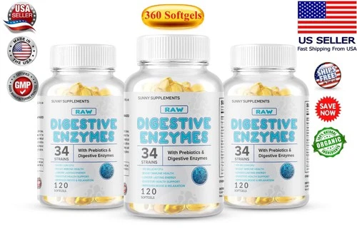 3 x ULTRA PROBIOTIC 100 Billion CFUs NOW ULTIMATE FLORA PRIMAL NATURAL 360 Soft