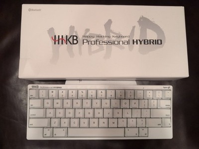 HHKB Happy Hacking Keyboard Professional Hybrid Snow Bluetooth USB-C