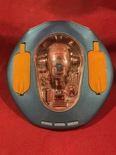 Vintage Shinsei Mini Power UFO Commander-7 UC-71 Blue Silver Japan Toy