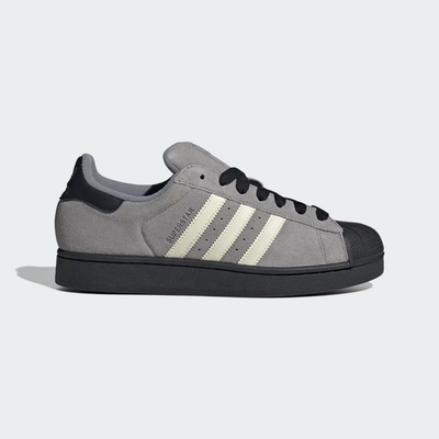 Adidas Originals Men's Superstar II Shoes in Grey Three/Cream White | eBay Adidas Originals Men's Superstar II Shoes in Grey Three/Cream White | eBay