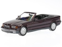 Bmw E36 325I Cabrio 1993 Violett Modellauto 940023331 Maxichamps 1:43