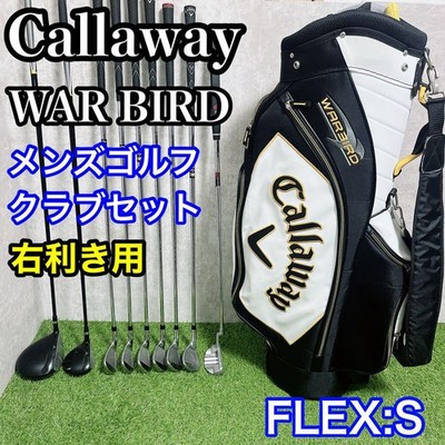 Callaway Warbird Men's Golf Club Set 9pcs Right-Hand S Flex