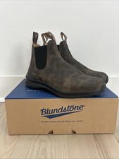 Blundstone 2144 All Terrain Elastic Side Boot Active Rustic Brown Sz 9.5 US Men