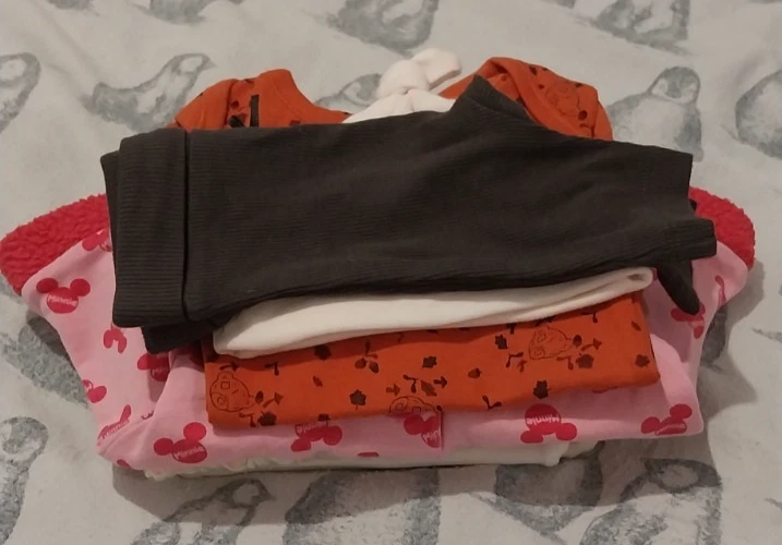 Newborn Baby Girl Everyday Clothes Bundle Mixed Seasonal Outfits