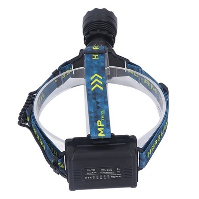 LED Rechargeable Headlight 3000LM 25W High Power Zoomable Headlamp For Outdo SET