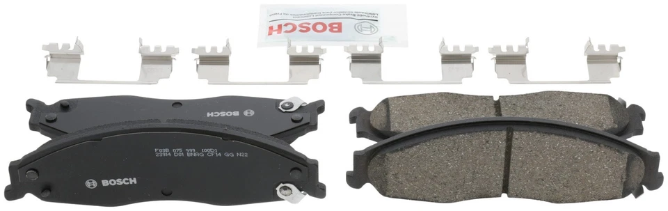 Bosch QuietCast Ceramic Brake Pad and Rotor Kit For 2005-2008 Pontiac Grand Prix Foto 3 de 4