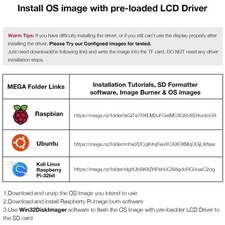 3.5" 320x480 TFT LCD Touch Screen for Raspberry Pi