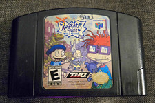 THQ Rugrats in Paris: The Movie Nintendo 64 N64 Game Cartridge E NTSC-U/C