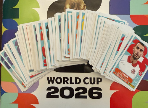 2026 Panini FIFA World Cup Stickers Groups J - L (READ DESC)