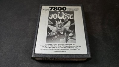 Joust Williams ATARI 7800 NRMT condition 1987 video game cartridge