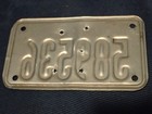 Lot of 3 Motorcycle License Plates California Oregon Washington As Is Decor NR — photo 9