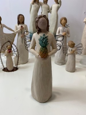Engel Willow Tree 2002 WELCOMING ANGEL Figur von Susan Lordi Demdaco -Höhe 21 cm