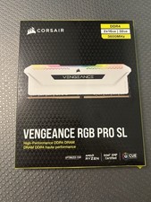 Corsair 32GB 2x16GB DDR4 3600MHz Vengeance RGB Pro SL Ram CMH32GX4M2D3600C18W