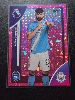 Topps Premier League 2026 Pink Diamond Gvardiol Numbered Card 395/399 MINT