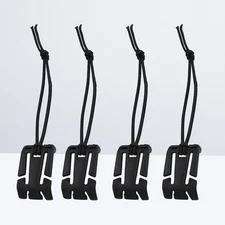  4 Pcs Belt Buckle Strap Buckles Backpack Replacement Metal Adjustable