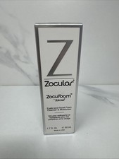 Zocular ZocuFoam Eyelid  Facial Foam Cleanser  Moisturizer Eyelid Scrub 1.7 Oz