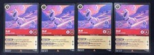 Disney Lorcana Olaf - Snowman of Action 122/204 Winterspell Rare 4 Cards