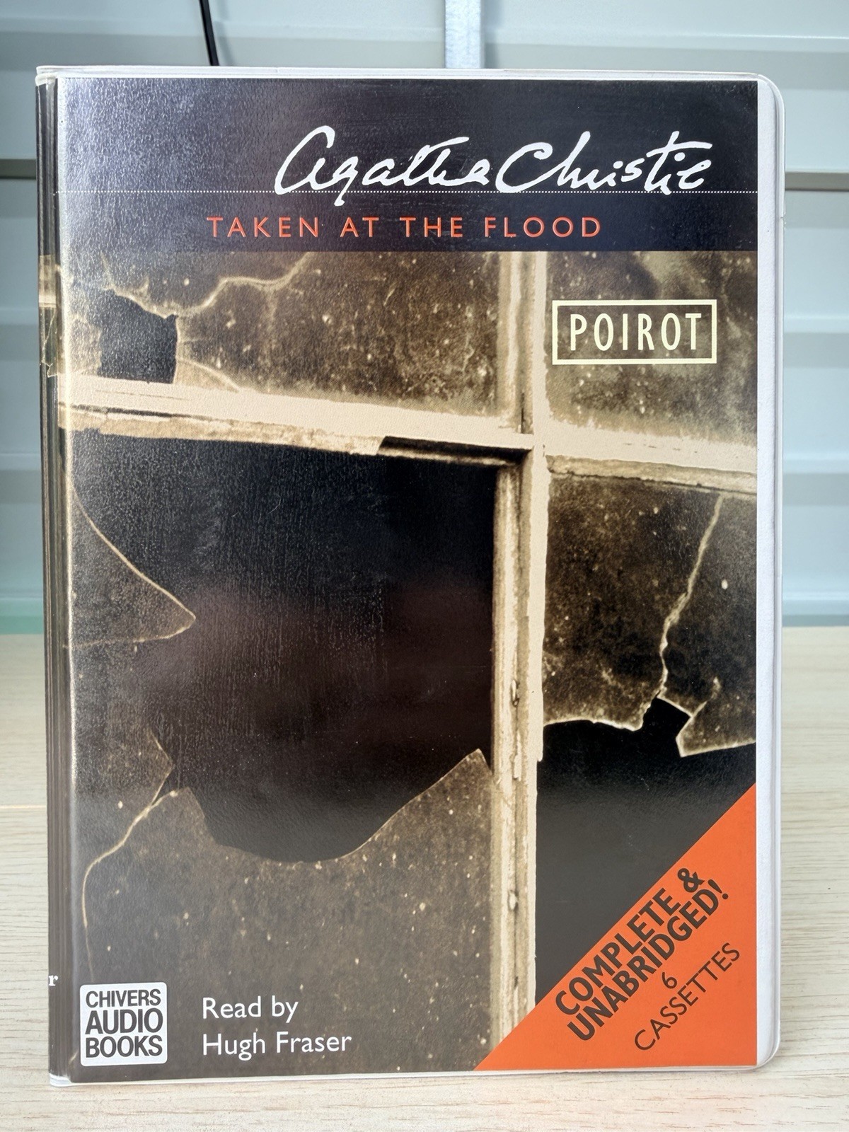 Agatha Christie Taken At The Flood Unabridged Audiobook 6 Cassettes 2004 Poirot